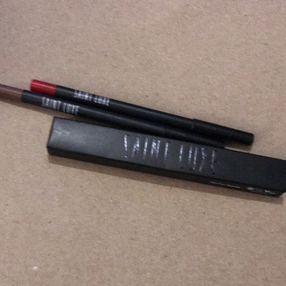 Saint Luxe Morganite & Carnelian Gel Lip Liner Duo New/Opened only for picture